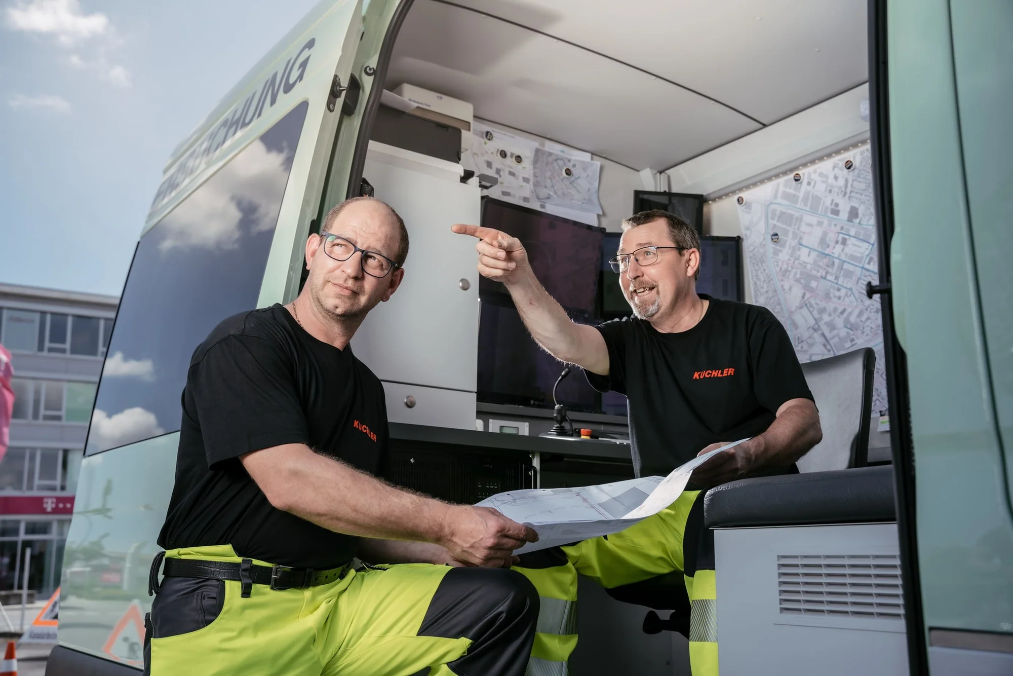 Kanalinspektion mit Kameratechnik im Rohr